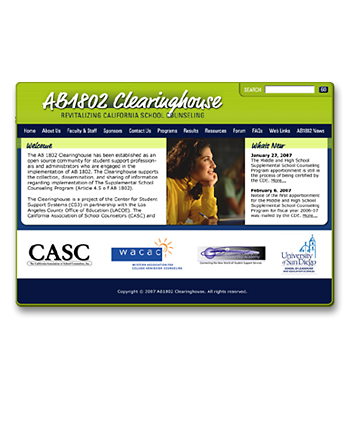 AB1802 Clearinghouse