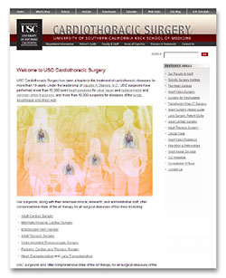 USC Department of Cardiothoracic Surgery